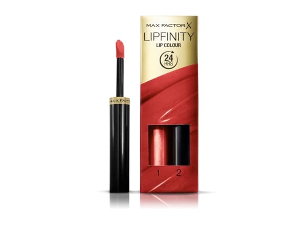 Max Factor Lipfinity Lip Colour, Röd, So Glamorous, 1 färger, Färgande, Fuktgivande, Shine, Vätska
