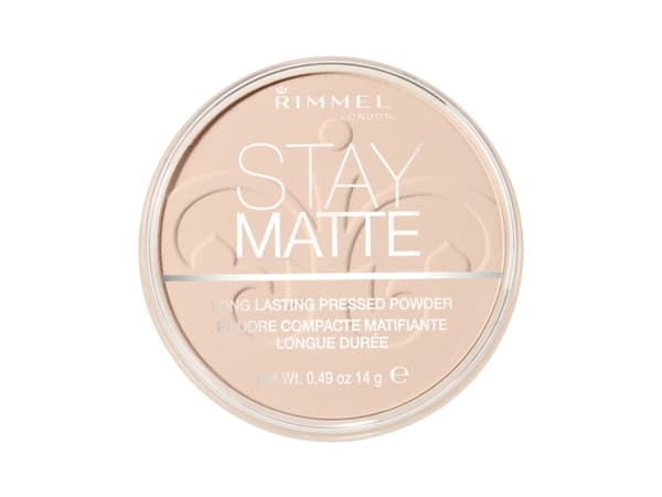 Rimmel Stay Matte Pressed Powder, Cashmere, Krukke, Komprimert Pulver, Matte, 14 g, Kvinner