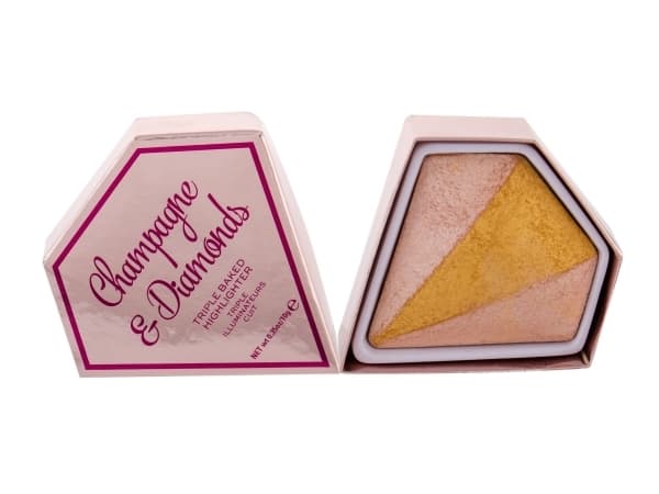 Makeup Revolution I Heart Revolution Triple Baked Highlighter Champagne & Diamonds triple highlighter 10g