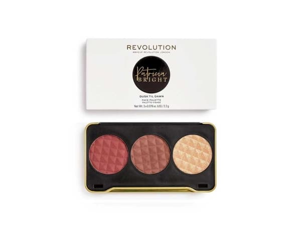 Makeup Revolution, Patricia Bright, Contouring, Face Palette, Dusk Till Dawn, 6,6 g