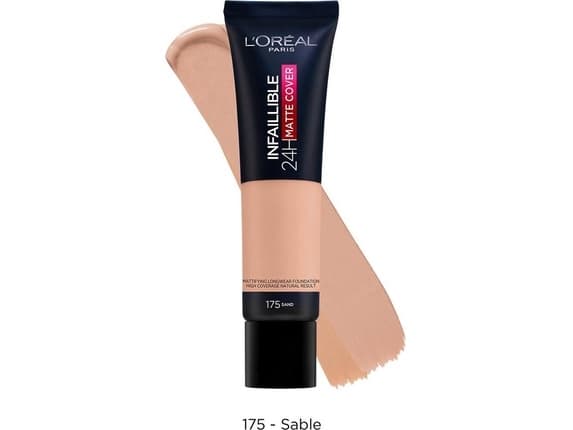 Loreal Infallible 24H Matte Cover Foundation No. 175 Sand 30ml
