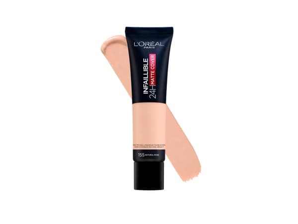 Loreal Infallible 24H Matte Cover Foundation No. 155 Natural Rose 30ml