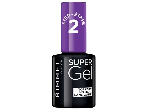 Rimmel Super Gel Top Coat, a varnish that fixes the effect of a gel manicure 12ml