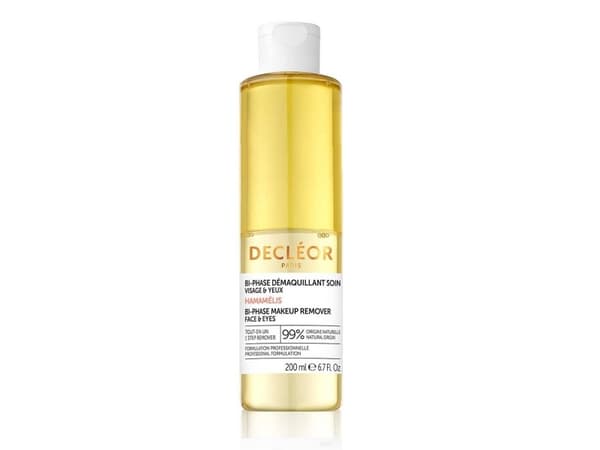 Decleor Bi-Phase Nettoyant et Démaquillant, Makeup rensende olie,, 200 ml, Flaske.
