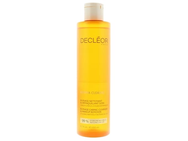 Decleor Bi-Phase Nettoyant et Démaquillant, Makeup rensende olie,, 200 ml, Flaske.
