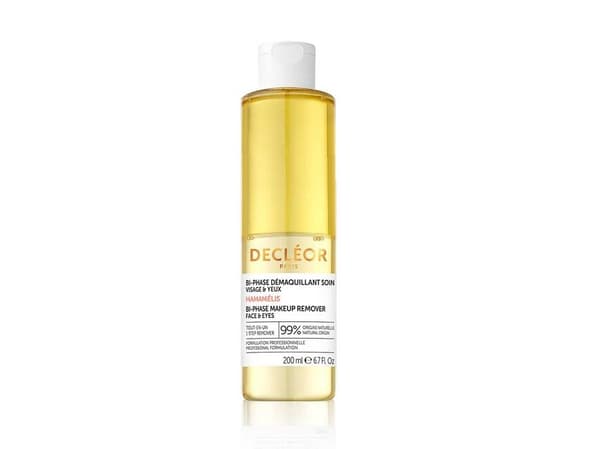 Decleor Bi-Phase Nettoyant et Démaquillant, Makeup rensende olie,, 200 ml, Flaske.