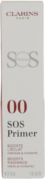Clarins SOS Primer, Universaali, 30 ml, Kerma, Tuubi, Valaiseva, Säteilevä