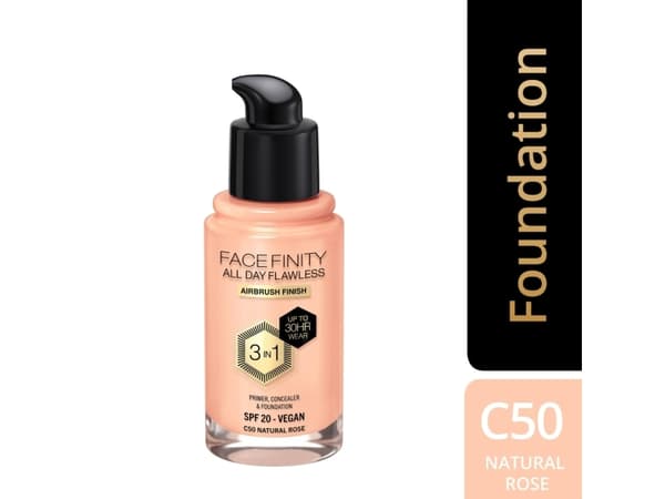 Max Factor Facefinity All Day Flawless Flexi-Hold 3in1 Primer Concealer Foundation SPF20 50 30 ml