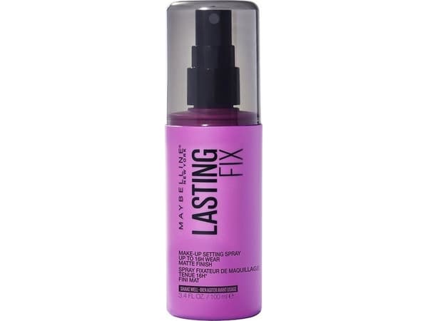 Maybelline MAY FS SETTING SPRAY NU 100 LASTING FIX, 100 ml, 16 t, Universal, Mattifying, Ravista hyvin ennen käyttöä. Pidä suihketta noin 20-25 cm:n
