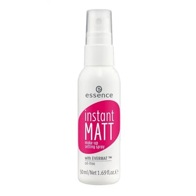 ESSENCE Øjeblikkelig Matt Make-up Indstilling Spray 50ml hærdning makeup