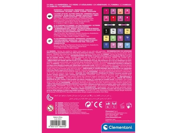 Clementoni Clementoni Crazy chic Beauty Palette 18644