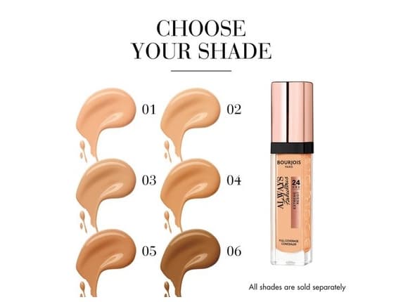 Bourjois Always Fabulous 24HRS Extreme Resist Concealer 400 Rose Beige 6 ml