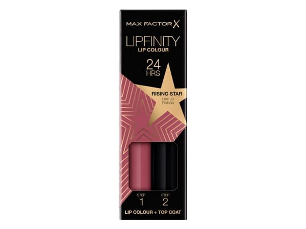 Max Factor Lipfinity Rising Stars Limited Edition Collection, Kvinner, Lipfinity Step 1: Isododecane, Trimethylsiloxysilicate, Dimethicone, Mica, Dis