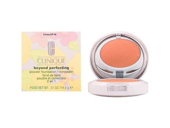 CLINIQUE BEYOND PERFECTING POWDER FOUNDATION + CONCEALER 11 HONEY 14.5g