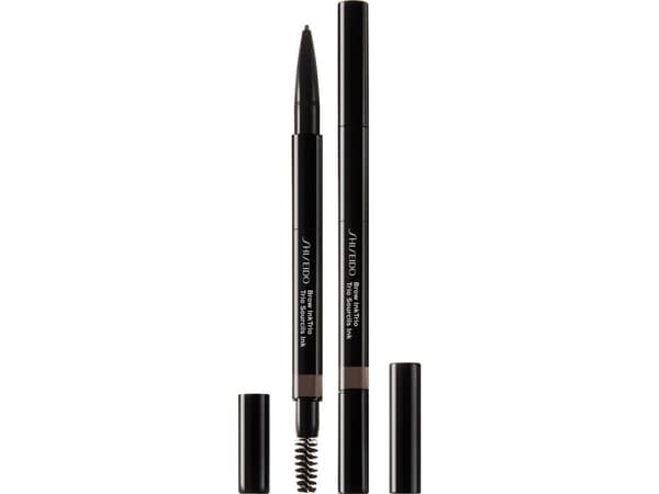Shiseido Brow InkTrio, Brun, Deep Brown, Kvinder, Svamp, SYNTEETTINEN FLUORFULORPHLOGOPIITTI?STEAARINEN HAPPO?TITANIUMDIOKSIDI (CI 77891)?RHUS SUCCED