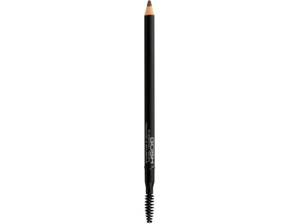 GOSH_Eyebrow Pencil with brush 02 soft Black 1.2g