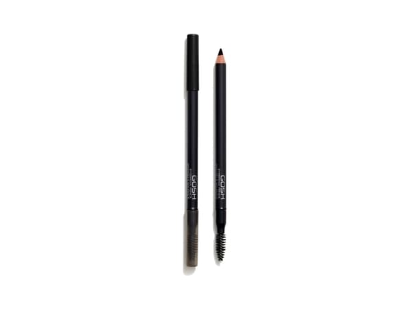 GOSH_Eyebrow Pencil with brush 02 soft Black 1.2g