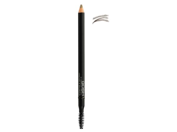 GOSH_Eyebrow Pencil with Brush 03 Grey Brown 1.2g