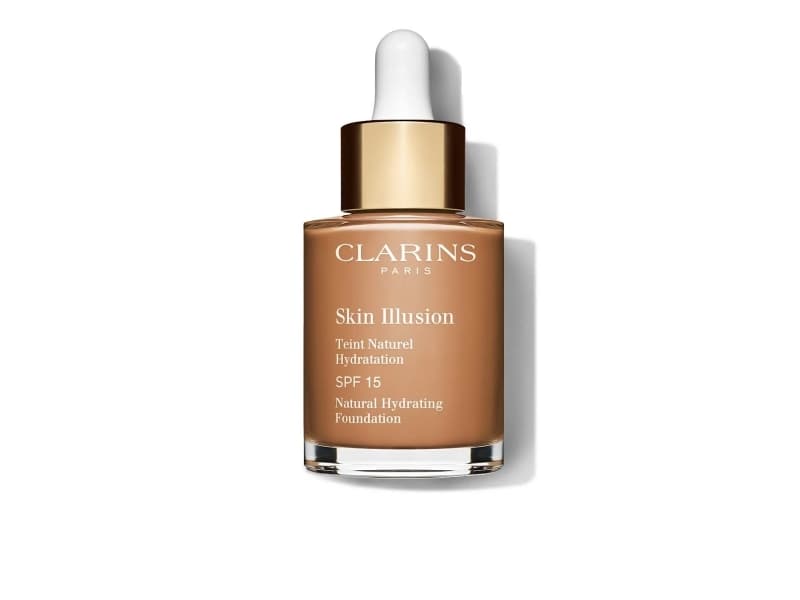 Clarins Skin Illusion Natural Hydrating Foundation Spf 15 113 Chestnut 30ml