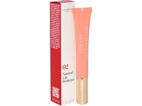 CLARINS INSTANT LIGHT NATURAL LIP PERFECTOR 02 APRICOT SHIMMER 12ML