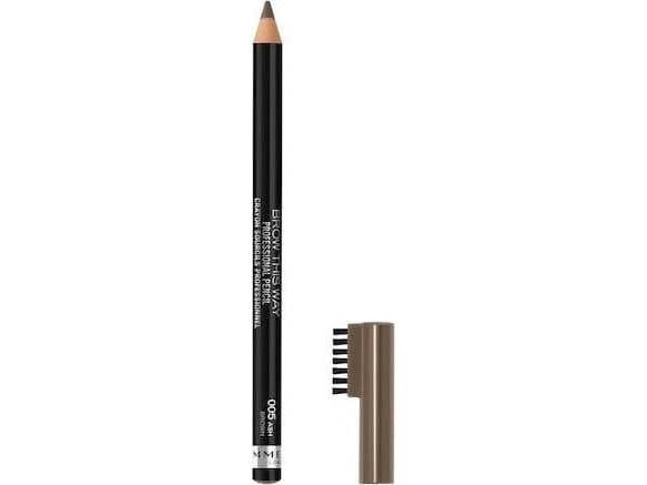 RIMMEL_Brow This Way Brow pencil with brush 005 Ash Brown 0.25g