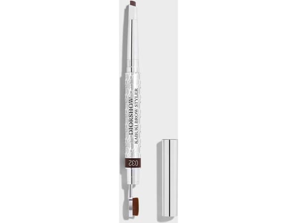 Dior Diorshow Kabuki Brow Styler, Brun, Dark Brown, Definition, 12 t, 5497 CAPRYLIC/CAPRIC TRIGLYCERIDE ? POLYETHYLENE ? CERESIN ? TALC ? POLYGLYCERY