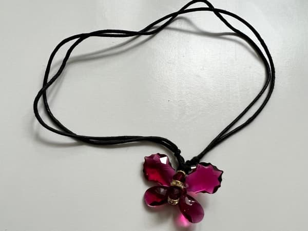 Swarowski-kristall Örhangen & Halsband Set