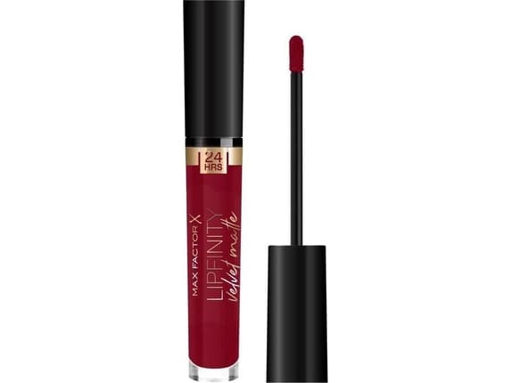 Max Factor Lipfinity Velvet Matte Lipstick 090 Red Allure 4 ml