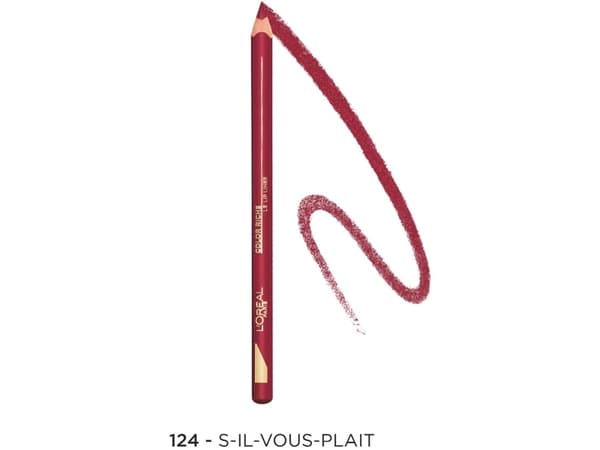 L’Oréal Paris CR LipLiner Cout Nu 124 S il vous p, Rød, S''il Vous Plait, Kvinner, #7E0D22, G2017232 – INGREDIËNTEN: HYDROGENATED VEGETABLE OIL ? C10
