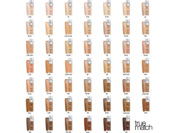 L’Oreal Paris L'Oreal Paris, True Match, Natural Finish, Liquid Foundation, 8.5 DW, Toffee Caramel, SPF 16, 30 ml For Women