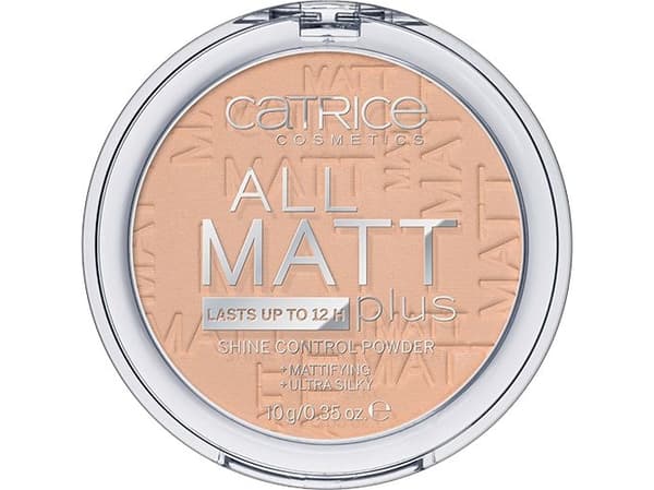 CATRICE_All Matt Plus Shine Control Powder 12H mattifying powder 025 Sand Beige 10g