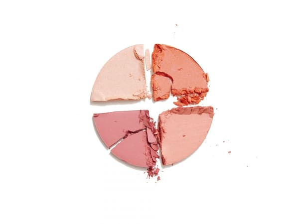 Gosh Gosh, Contour`N Strobe Kit, Highlighter & Blush Palette 2-In-1, 002, Blush, 15 g For Women
