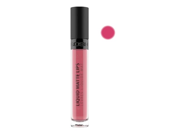 GOSH Liquid Matte Lips 001 Candyfloss 4ml, Pink, Candyfloss, 1 colours, Hydrating, Women, Matte