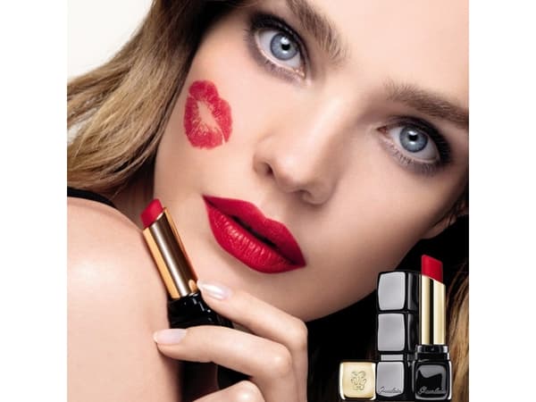 Guerlain Kiss Kiss Tender Matte Lipstick - Lady - 2 gr