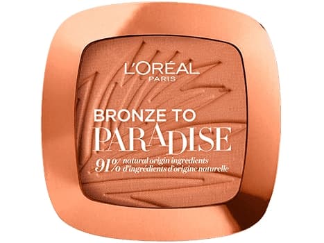 L'Oréal Paris (julkinen) Bronze To Paradise, Solbrun, Pulver, Ansigt, Baby One More Tan, Bronze, Paletti