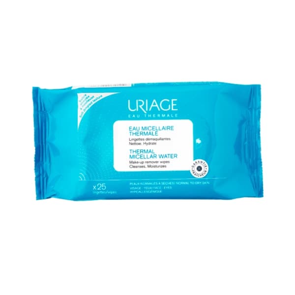 Uriage Make up Remover Micellar Water 25 Wipes