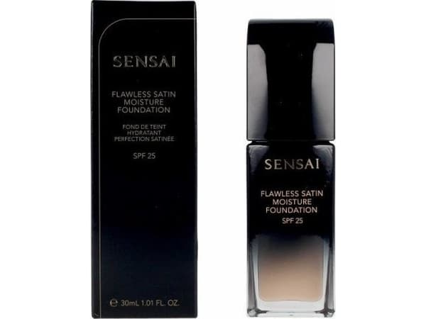 KANEBO SENSAI FLAWLESS SATIN MOISTURE FOUNDATION SPF25 FS202 OCHRE BEIGE 30ML