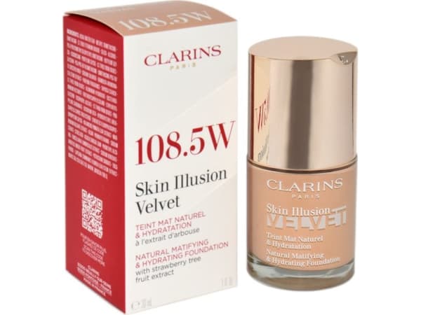 CLARINS SKIN ILLUSION VELVET FOUNDATION 108.5W 30ML