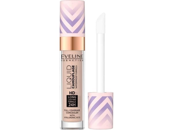 EVELINE_Liquid Camouflage HD waterproof concealer with hyaluronic acid 05 Light Sand 7.5ml