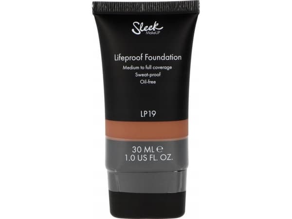 Sleek MakeUP Sleek MakeUP, Lifeproof, Oil Free, High Cover, Cream Foundation, Lp19, 30 ml For Women