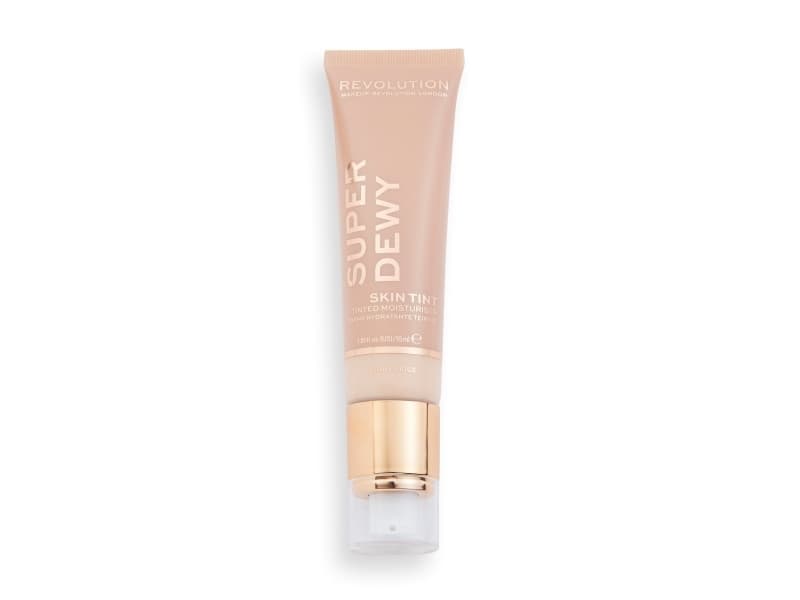 Revolution Superdewy Tinted Moisturiser, Light Coverage Makeup, Evens Skin Tone