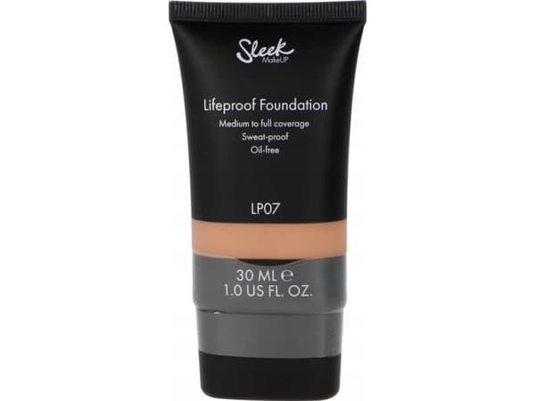 Sleek MakeUP Sleek MakeUP, Lifeproof, Oil Free, High Cover, Cream Foundation, Lp07, 30 ml For Women