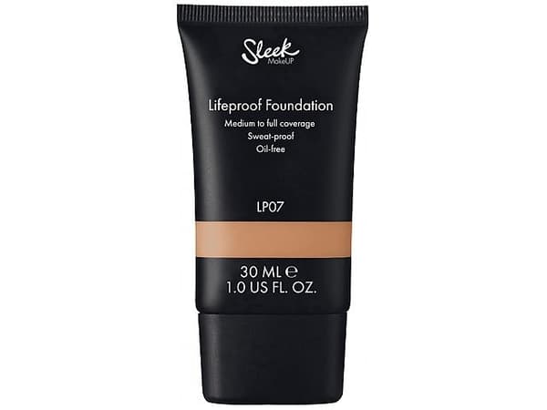 Sleek MakeUP Sleek MakeUP, Lifeproof, Oil Free, High Cover, Cream Foundation, Lp07, 30 ml For Women