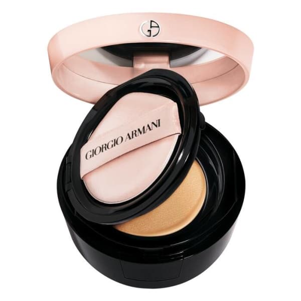 Giorgio Armani My Armani To Go Essence In Foundation Tone-Up Cushion, Aqua / Water, Dimethicone, Cyclopentasiloxane, Glycerin, Ethylhexyl Methoxycinn