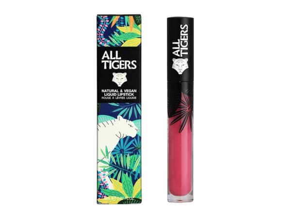 All Tigers Natural &amp; Vegan Liquid Lipstick 793 Run The World 8ml