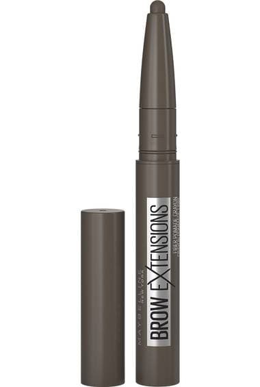 Maybelline Brow extensions, Brun, Black Brown, Kvinna, 1 styck, TRIMETHYLSILOXYSILICATE ISOHEXADECANE ISODODECANE POLYETHYLENE CERA MICROCRISTALLINA