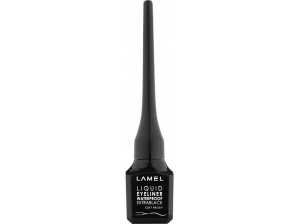 LAMEL Basic Liquid Eyeliner with soft brush - extrablack 3.5ml