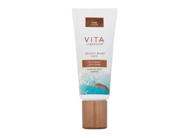 Korrigerande Foundation Vita Liberata Beauty Blur, 30 ml, Mörk
