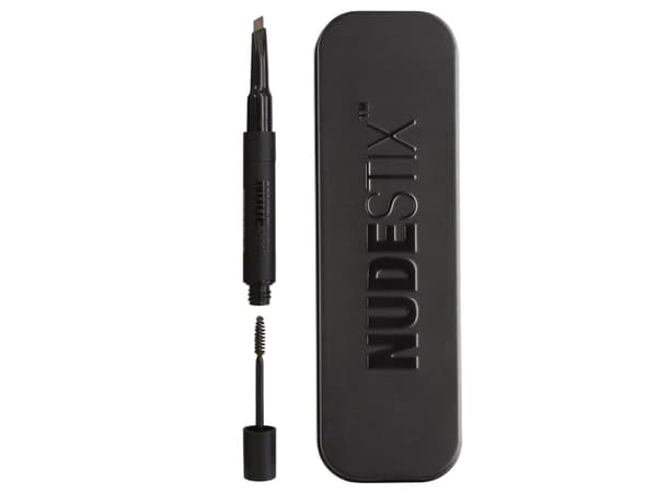 Nudestix Nudestix, Brow Stylus, Waterproof, Double-Ended, Eyebrow Cream Pencil & Gel 2-In-1, Ash Brown, 0.2 g For Women