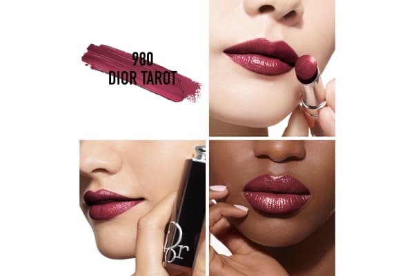 Christian Dior, Addict, Shine, Cream Lipstick, 980, Dior Tarot, Refillable, 3.2 g For Women